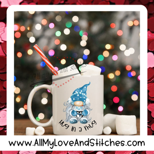 Gnome Hug in a Mug Hot Cocoa Mug