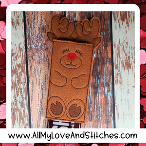 Reindeer Candy Bar Sleeve