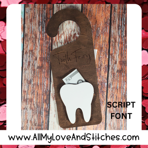 Tooth Fairy Personalized Door Hanger