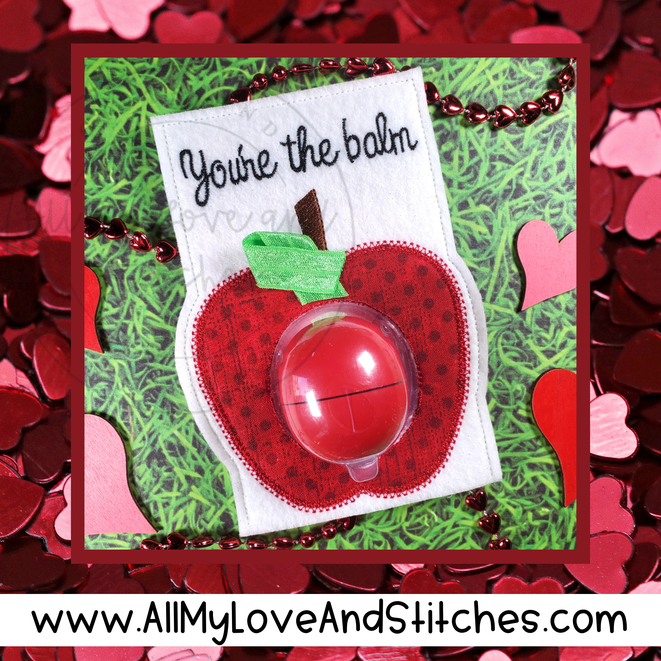 "You're the Balm" Teacher Lip Balm Holder