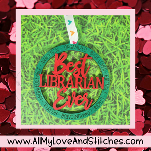 Librarian Ornament