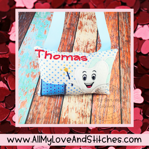 Tooth Fairy Personalized Pillow