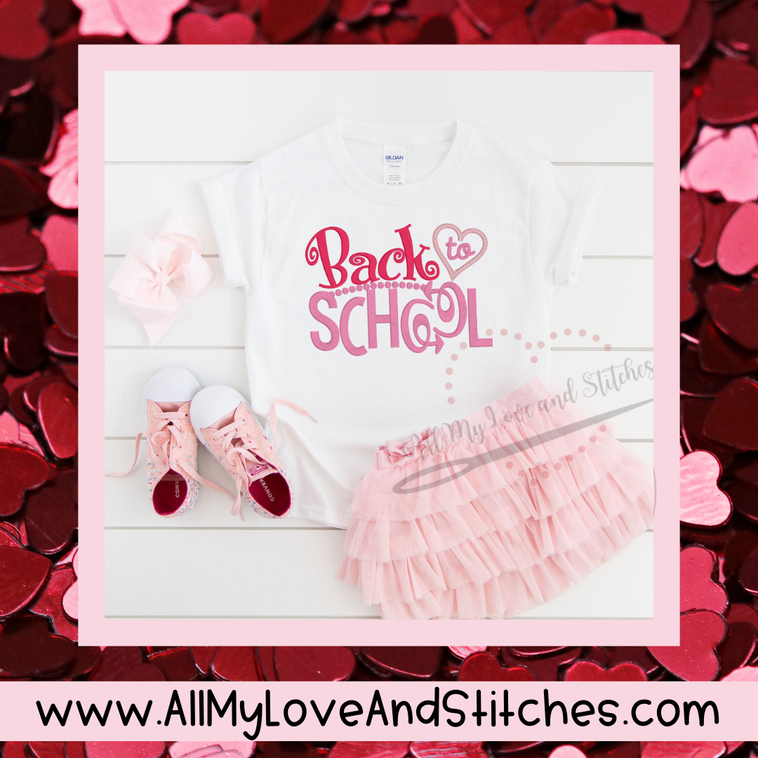 Back To School Child Shirt First Day of School Toddler and Youth T-Shirt