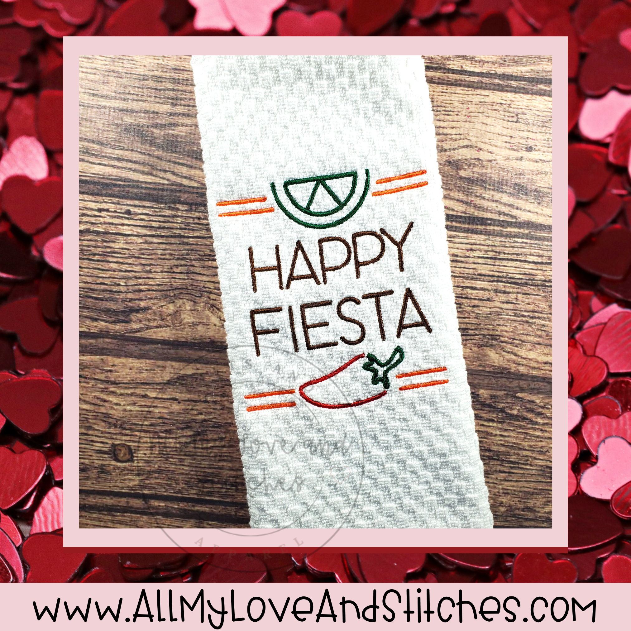 Happy Fiesta Kitchen Towel