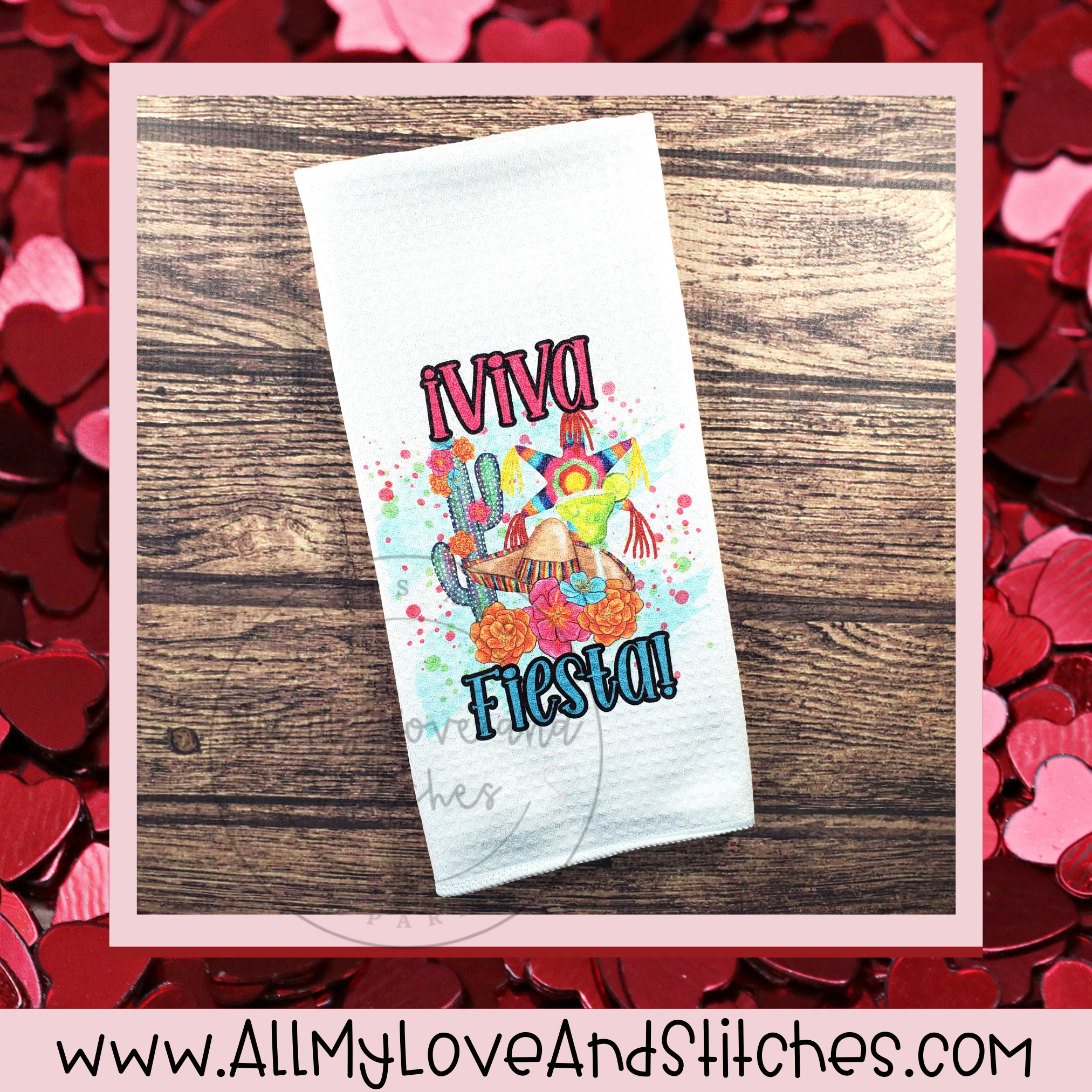 Viva Fiesta Cinco de Mayo Kitchen Towel