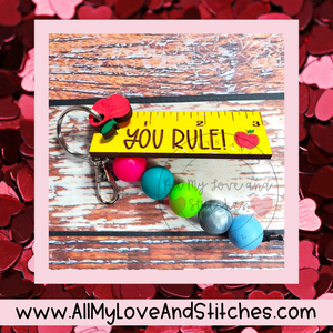 You Rule Key Chain or Bag Clip