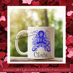 Octopus Coffee Mug