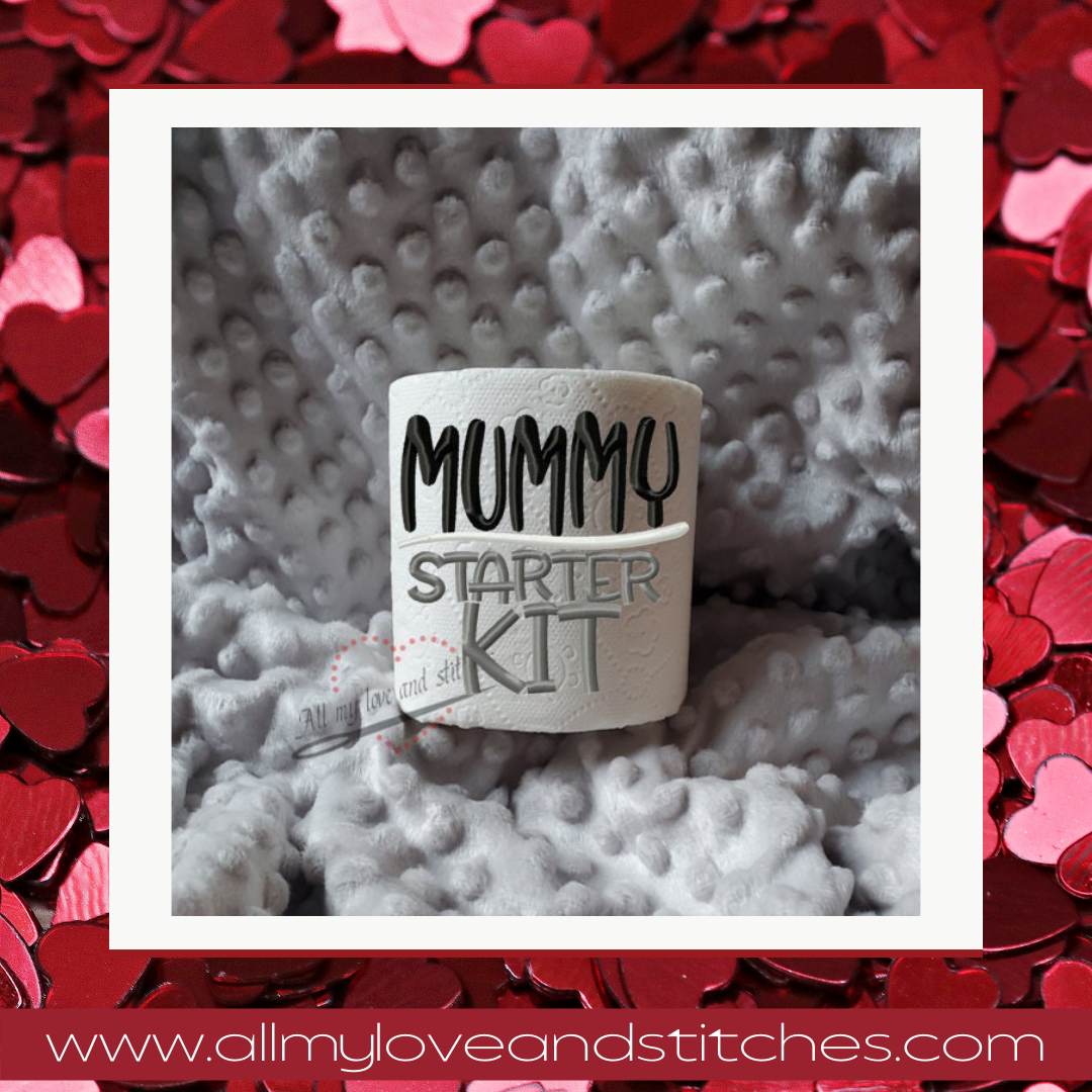 Halloween Mummy Starter Kit Toilet Paper Gag Gift