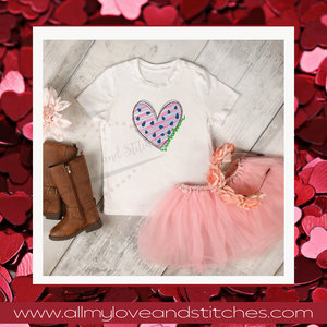 Watermelon Heart  Youth Shirt