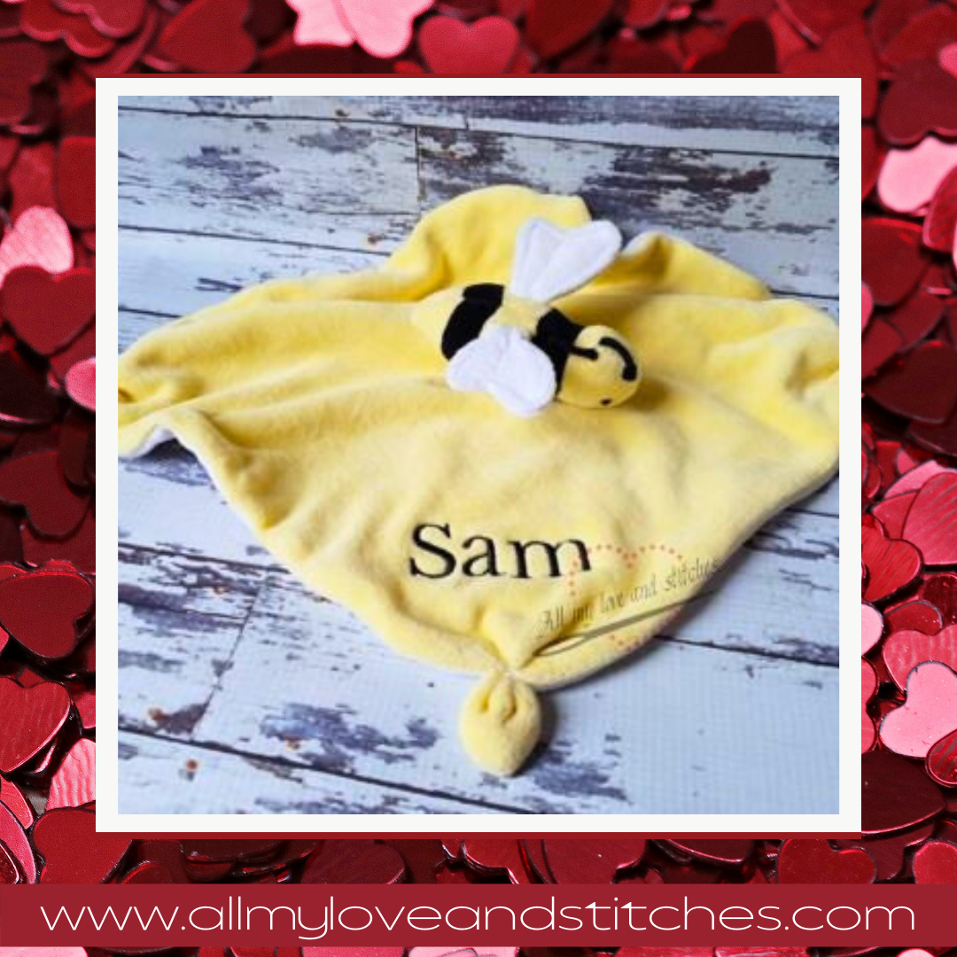 Personalized Bee Lovey