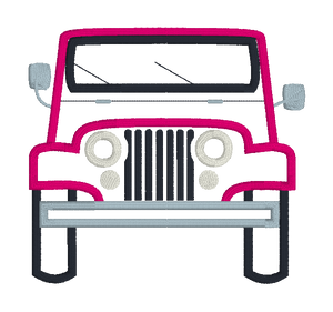 Embroidred Wrangler Jeep Girl Shirt