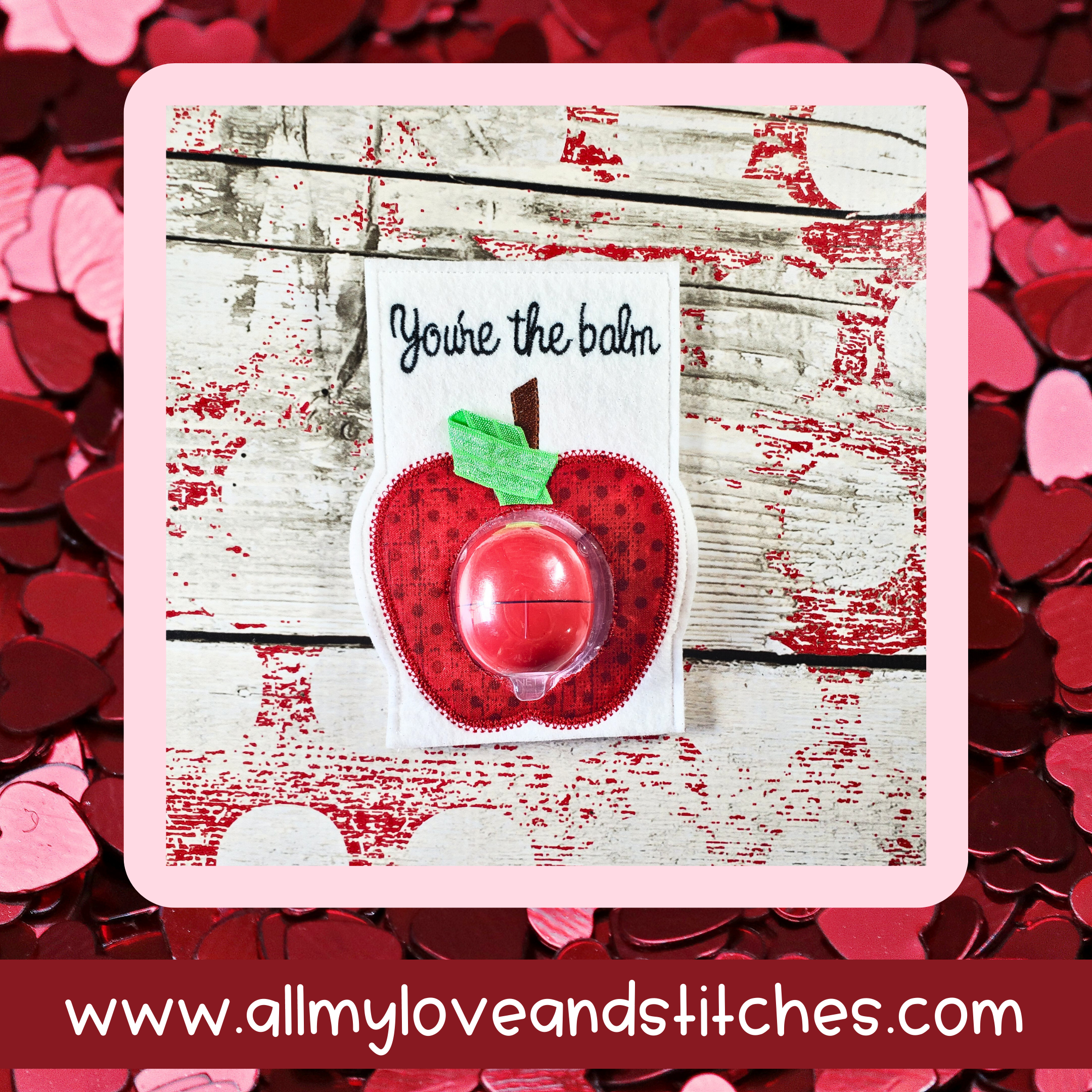 "You're the Balm" Teacher Lip Balm Holder