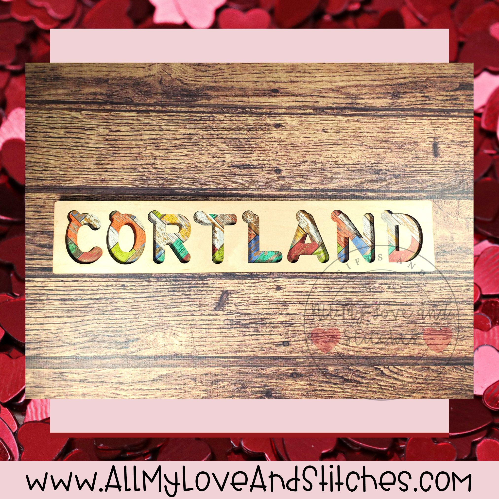 Personalized Wooden Puzzle