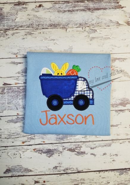 Easter Dump Truck Toddler and Youth Shirt