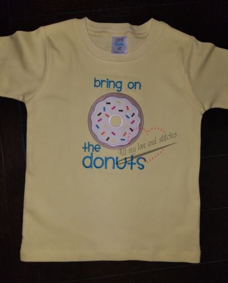 Donuts With Dad Toddler and Youth Shirt