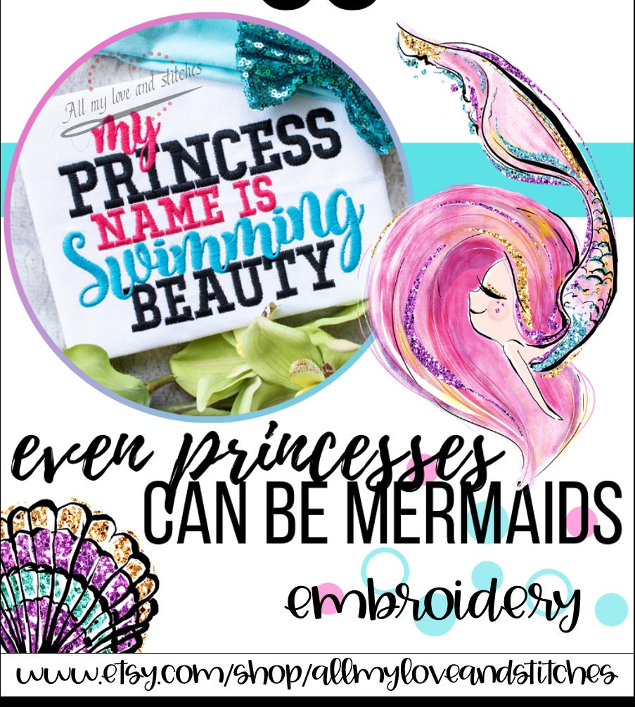 My Princess Name is Swimming Beauty Youth Shirt