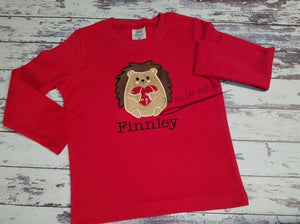 Valentine Hedgehog Valentine Toddler and Youth Shirt