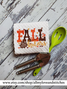 Fall-bulous Kitchen Towel