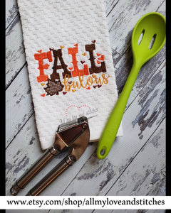 Fall-bulous Kitchen Towel