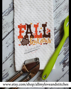 Fall-bulous Kitchen Towel