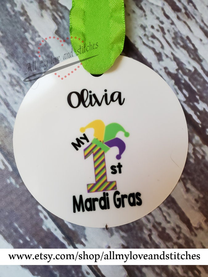 My First Mardi Gras Ornament