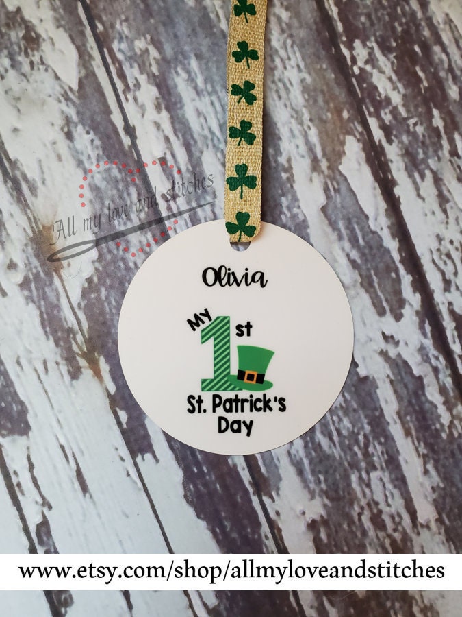 My First St. Patrick's Day Ornament