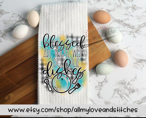 Your Choice of Two Mother's Day Printed Kitchen Towels