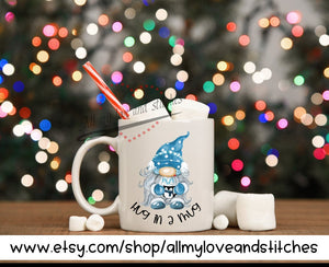 Gnome Personalized Hug In A Mug Hot Chocolate Mug