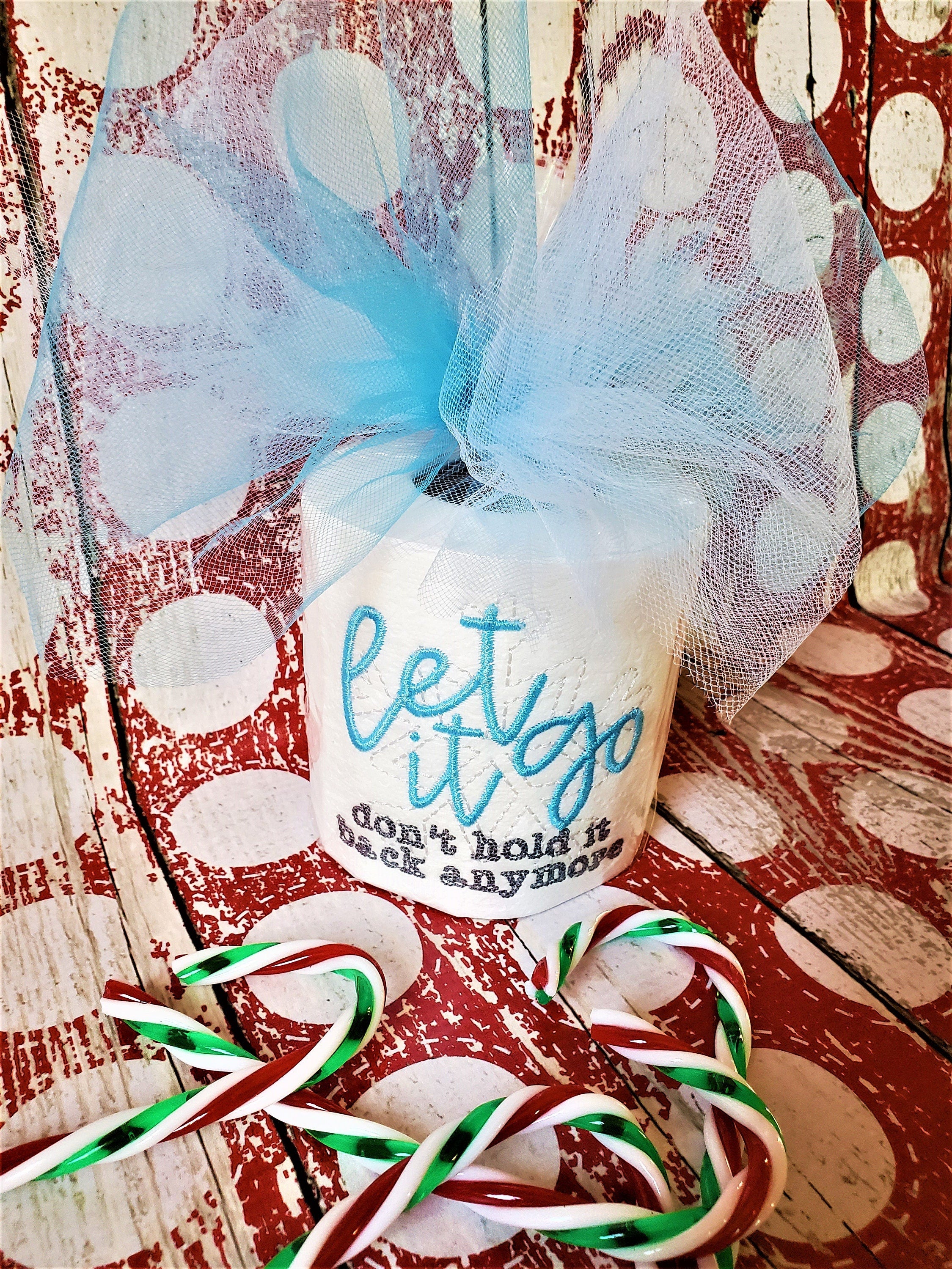 Let It Go Gag Gift Toilet Paper