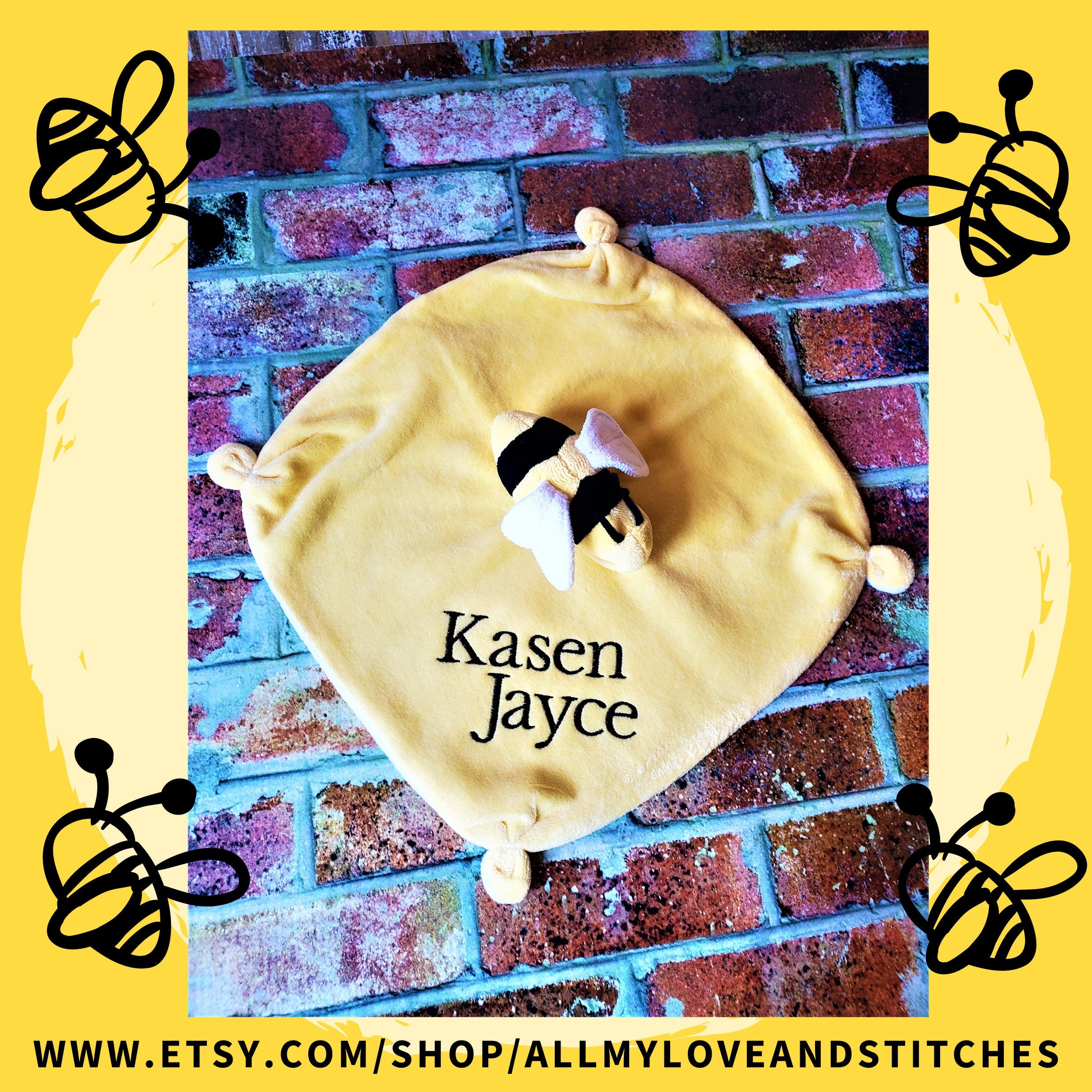 Personalized Bee Lovey