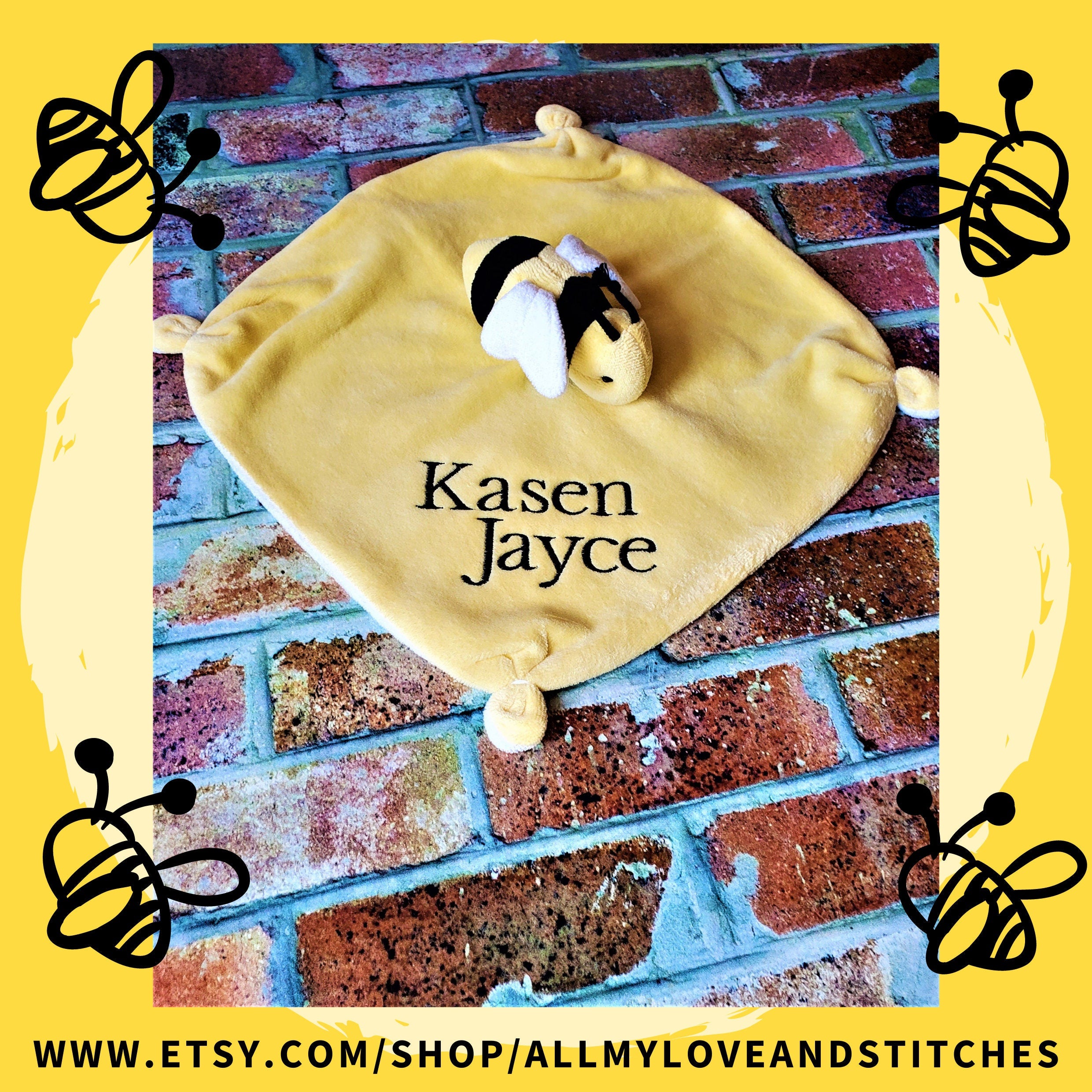 Personalized Bee Lovey