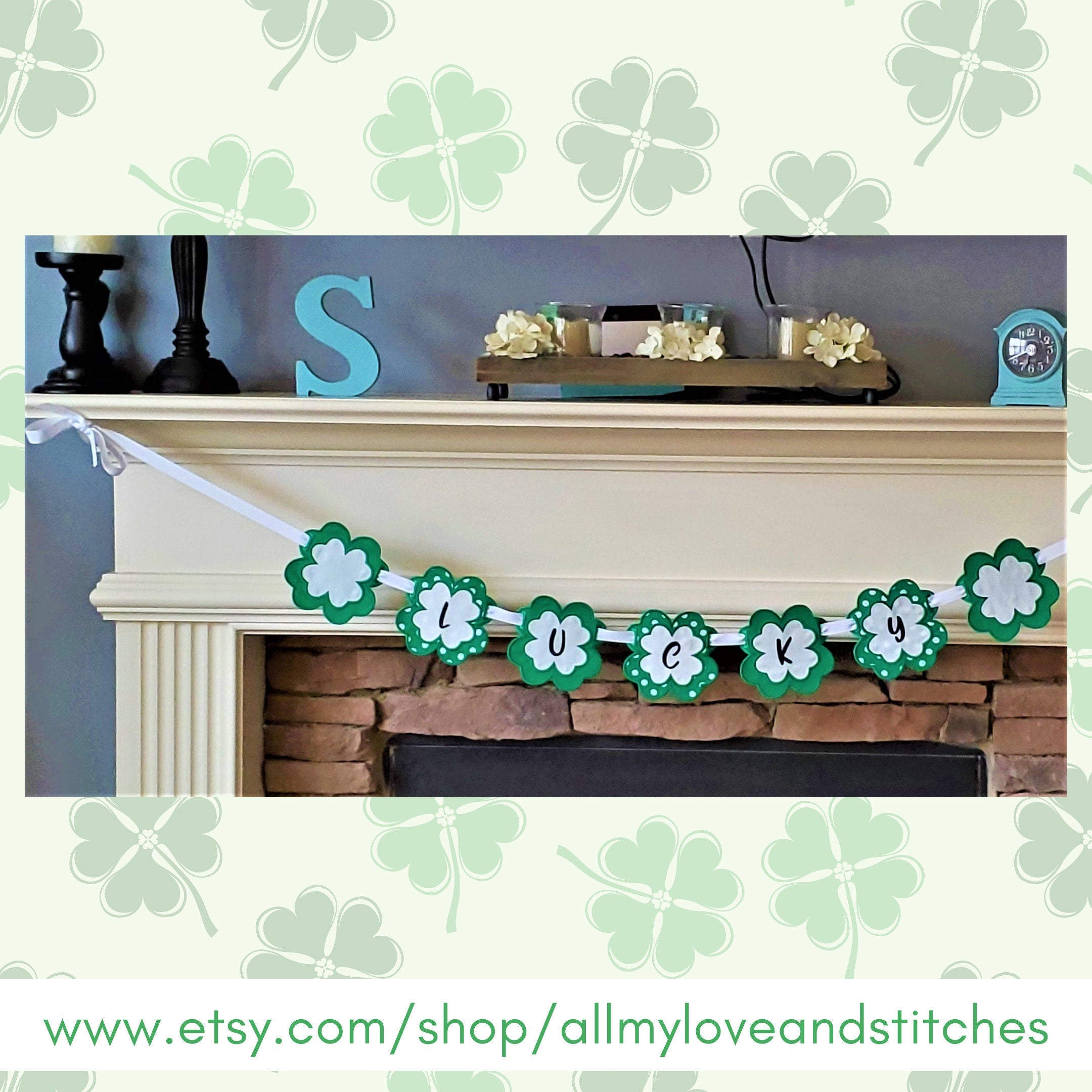 St. Patrick's Day Bunting Banner Decoration