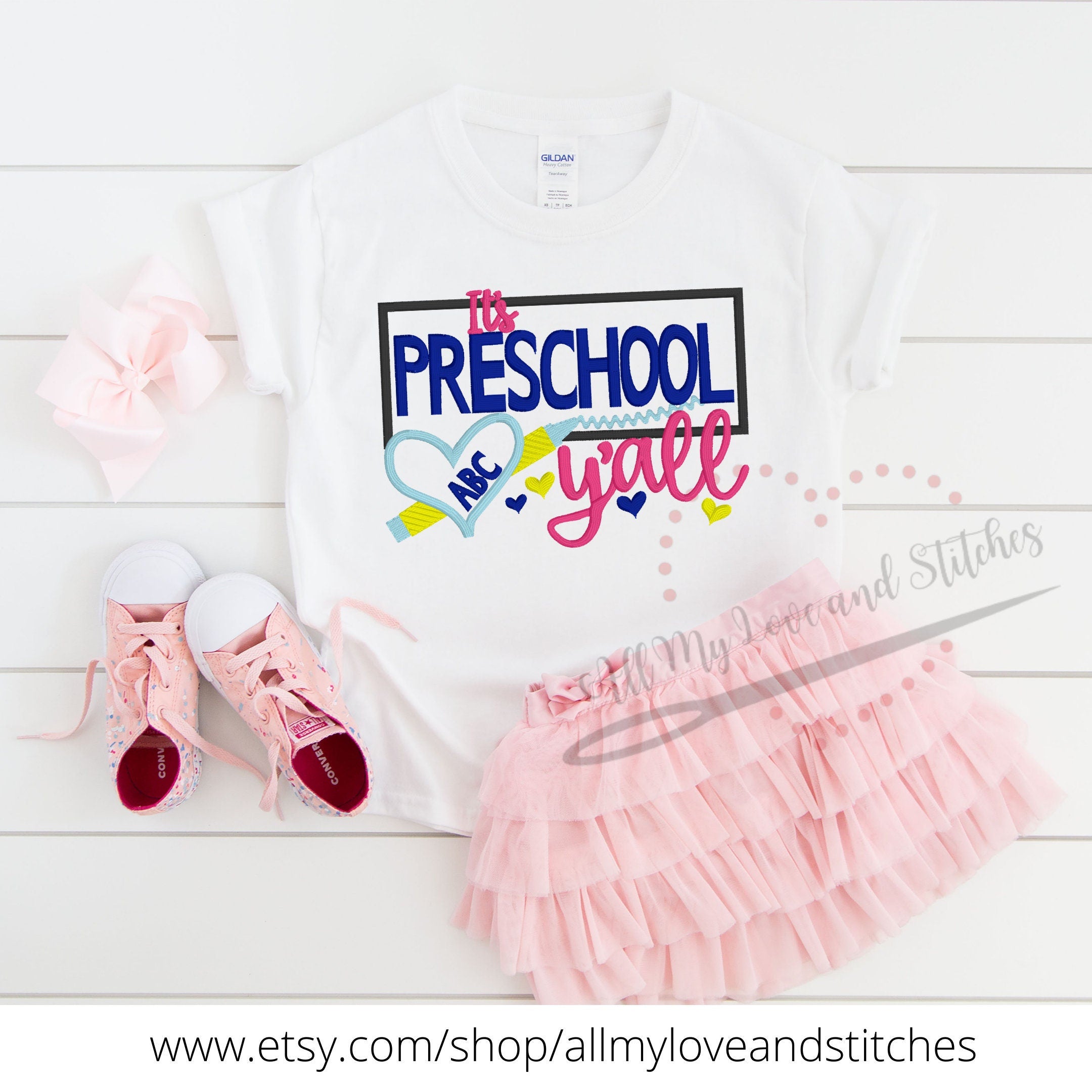 It's Preschool Ya'll Youth Shirt