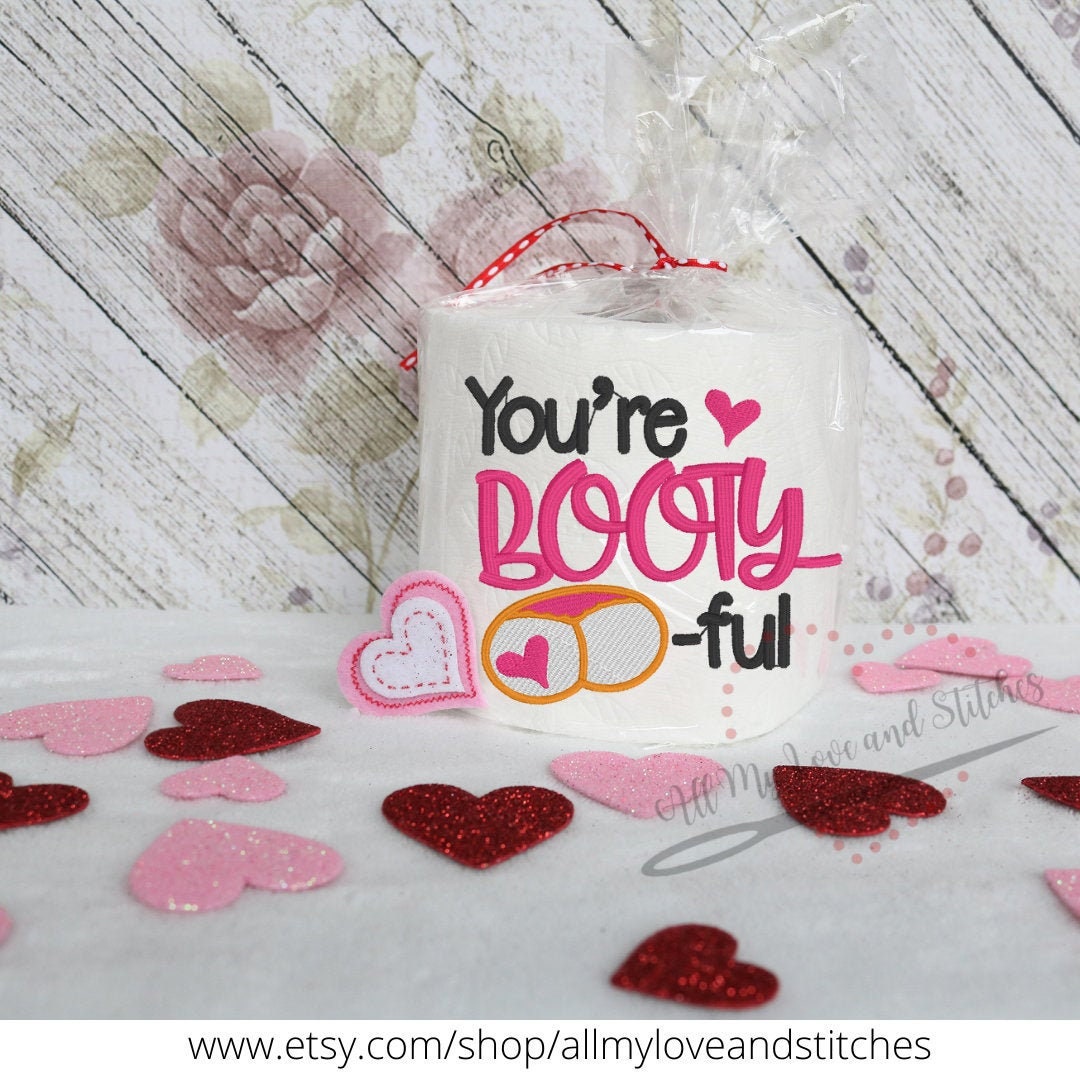 You're Booty-ful Toilet Paper Gag Gift